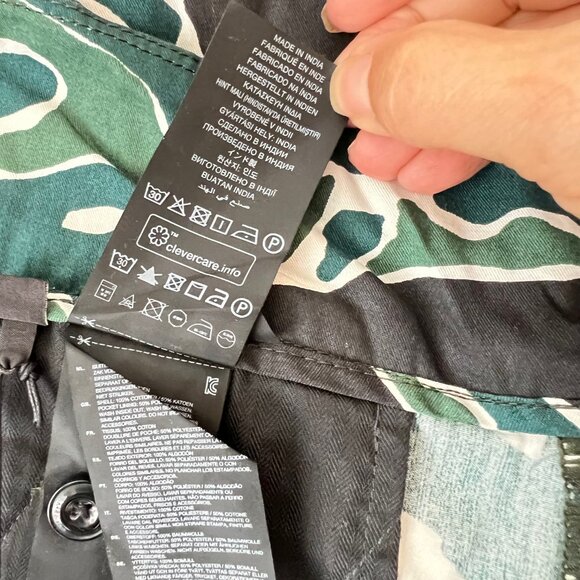 NEW G-Star RAW High Waist Paperbag Twill Military Pants Trousers, W26 L32 - Picture 16 of 16